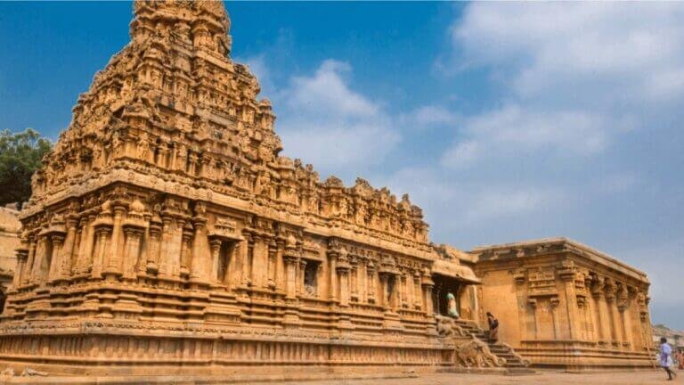 Texture of Thanjavur Temple