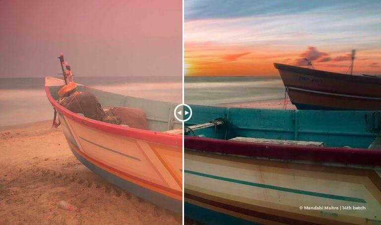 photo editing using software adobe lightroom