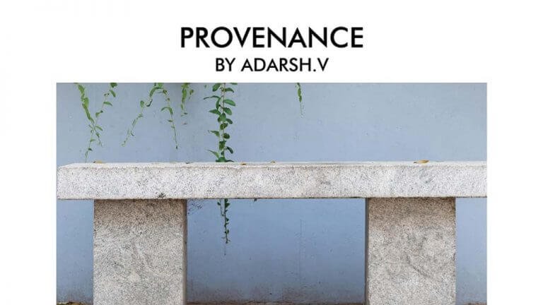 adarsh kannur kerala provenance portfolio cover