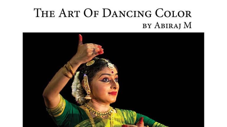 the art of dancing color front cover portfolio