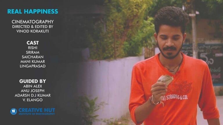 Real Happiness by Vinod Korakuti