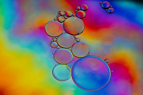 oil bubbles