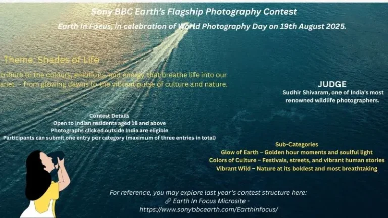 Sony BBC Earth Earth In Focus Photography Contest 2025
