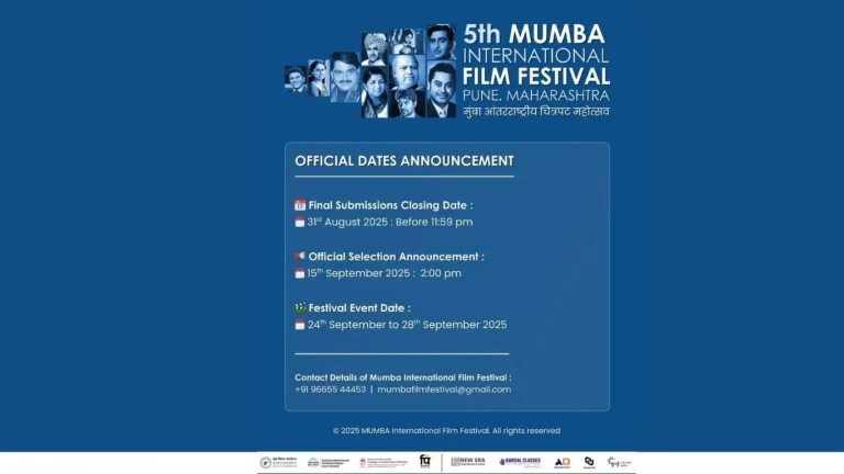 5th Mumba International Film Festival 2025  Pune, Maharashtra