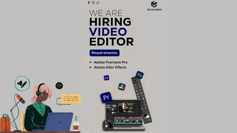 ECH Academy Hiring Video Editor