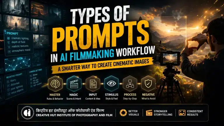 Types of Prompts in AI Filmmaking Workflow